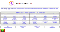 Desktop Screenshot of insurancequote.net